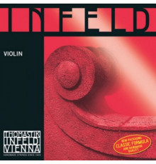 THOMASTIK Infeld Red IR01 cтруна Е для скрипки 4/4, натяжение среднее, E - хромированная сталь покры