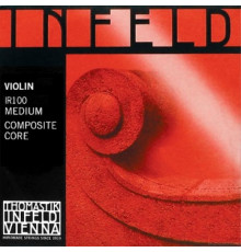 THOMASTIK Infeld Red IR100 cтруны для скрипки 4/4, натяжение среднее, IR01 E - хромированная сталь п