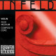 THOMASTIK Infeld Red IR100 cтруны для скрипки 4/4, натяжение среднее, IR01 E - хромированная сталь п