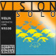 THOMASTIK Vision Solo VIS100 cтруны для скрипки 4/4, натяжение среднее, VIS01 E - многожильная сталь