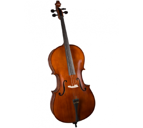 CREMONA HC-300 Student Cello Outfit 3/4 виолончель в комплекте, утепленный чехол, смычок