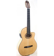 PRUDENCIO Cutaway Model 59 (6-CW) гитара классическая электроакустическая с вырезом