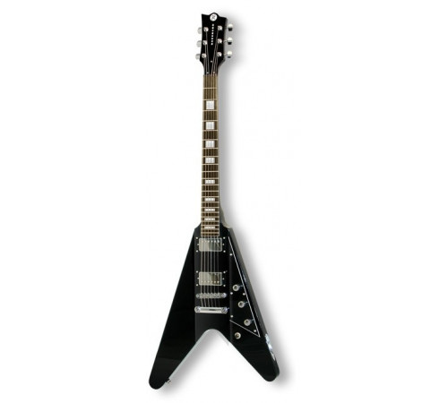 REVEREND Volcano Midnight Black электрогитара