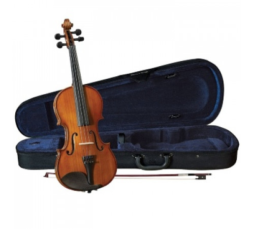 CREMONA HV-200 Novice Violin Outfit 4/4 скрипка в комплекте, легкий кофр, смычок, канифоль
