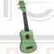 DIAMOND HEAD DU-125 Peppermint Green укулеле сопрано, клен, гриф клен,чехол в комплекте, цвет мятный