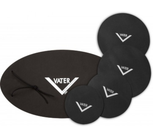 VATER VNGCFP Complete Fusion Pack набор резиновых накладок на барабаны для беззвучной тренировки, ко