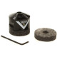 VATER VSNB Slick Nut безрезьбовая защелка для тарелок, имеется винт для стопорения, устанавливается