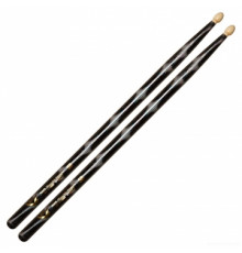 VATER VCBK5B Color Warp Black Optic 5B барабанные палочки, орех, деревянная головка, черные