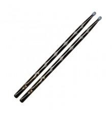 VATER VCBK5BN Color Warp Black Optic 5BN барабанные палочки, орех, нейлоновая головка, черные