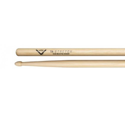 VATER VH7AS American Hickory 7A Stretch барабанные палочки, орех, деревянная головка