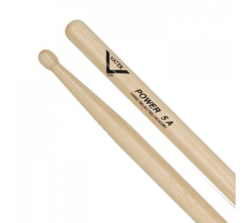 VATER VHP5AW Power 5A барабанные палочки, материал: орех, L=16 1/2