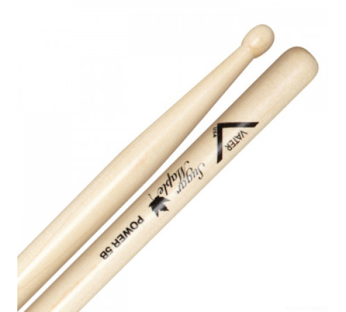VATER VSMP5BW Sugar Maple Power 5B барабанные палочки, клен, деревянная головка