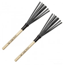 VATER VWB Whip Brush щетки пластиковые, черные, деревянная ручка