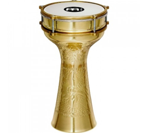 MEINL HE-214 COPPER DARBUKA BRASS-PLATED HAND-HAMMERED дарбука