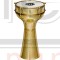 MEINL HE-214 COPPER DARBUKA BRASS-PLATED HAND-HAMMERED дарбука