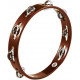 MEINL TA-1 AB MEINL wood tambourine african black still jingles