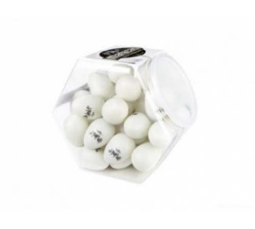 DUNLOP 9110 Glow Maracas Display Jar маракас-яйцо белый, пластиковая банка 36 шт