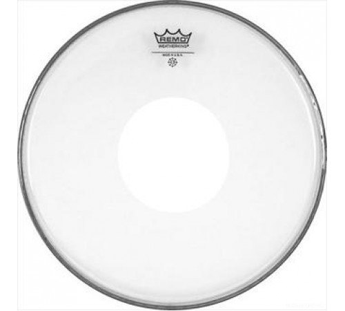 REMO CS-0312-00 Batter, Controlled Sound, White Dot, Clear 12