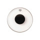 REMO CS-0312-10 Batter, Controlled Sound, Clear, Black Dot On Top, 12'' пластик