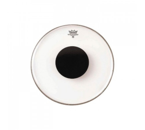 REMO CS-0312-10 Batter, Controlled Sound, Clear, Black Dot On Top, 12'' пластик