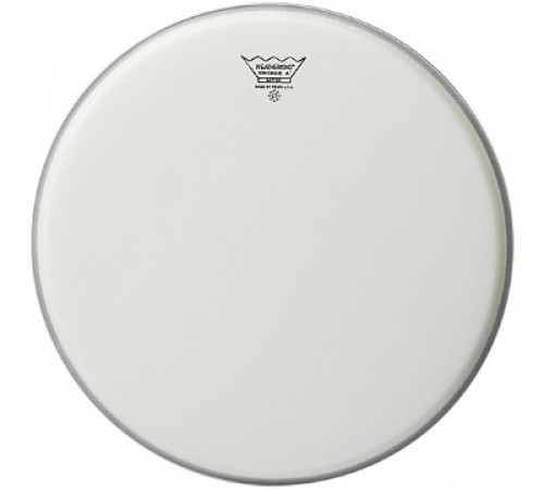 REMO BA-0814-WS Batter, Ambassador, White Suede, 14'' пластик