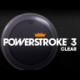 REMO P3-1318-BP BASS, POWERSTROKE 3, CLEAR, 18'' пластик