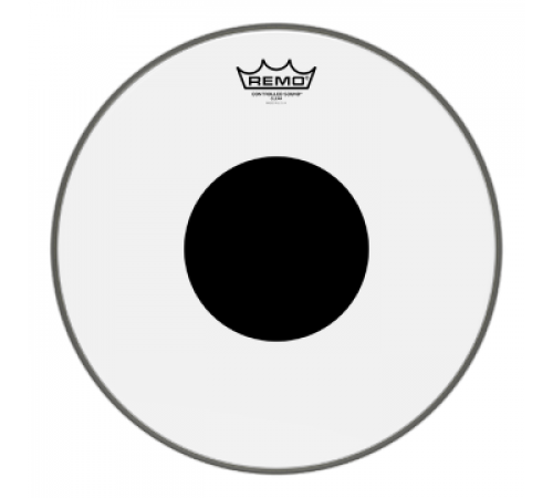 REMO CS-1320-10 Bass, Controlled Sound, Black Dot, Clear 20