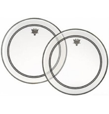 REMO P3-1322-BP Bass, Powerstroke 3, Clear, 22'' пластик