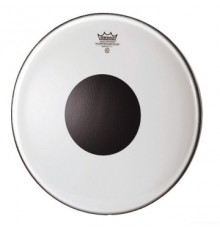 REMO CS-1324-10 Bass, Controlled Sound, Clear, Black Dot On Top, 24'' пластик