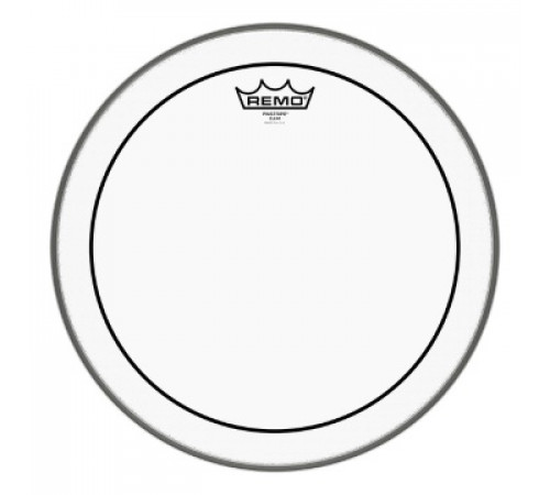 REMO PS-1324-00 Bass, Pinstripe, Clear, 24'' пластик