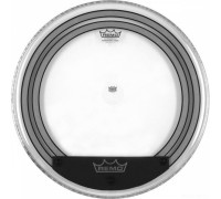 REMO PW-1324-00 Bass, Powersonic, Clear, 24'' пластик
