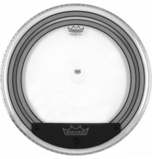 REMO PW-1324-00 Bass, Powersonic, Clear, 24'' пластик