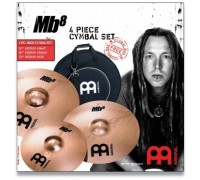 MEINL MB8 14/18/22 набор тарелок хэт, крэш, райд, в комплекте чехол MCB22 Professional Cymbal Bag