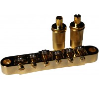 PAXPHIL BM005-GD - cтрунодержатель для электрогитары с креплением, золото