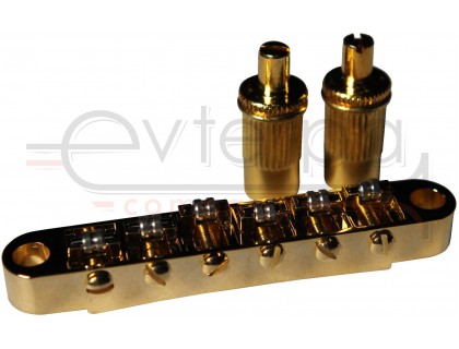 PAXPHIL BM005-GD - cтрунодержатель для электрогитары с креплением, золото