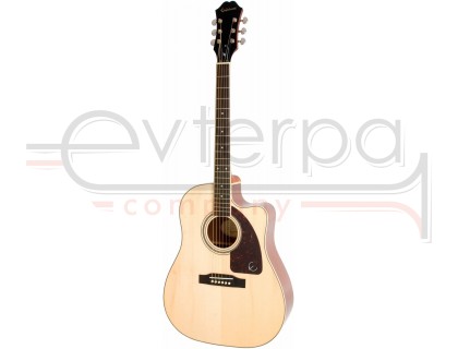 EPIPHONE AJ-220SCE Natural - Гитара электроакустическая шестиструнная