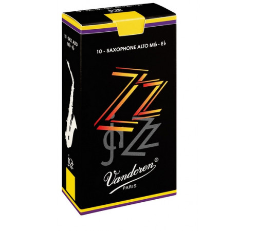 "Vandoren SR-4125 (№ 2-1/2) Трости для альт саксофона, серия ZZ"