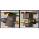 Protec Trumpet 6-Point Leather Valve Guard L226SP Защитная накладка на помпы трубы с 6-ти точечной защитой, натуральная кожа, чёрный 