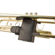 Protec Trumpet 6-Point Leather Valve Guard L226SP Защитная накладка на помпы трубы с 6-ти точечной защитой, натуральная кожа, чёрный 
