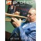 Protec Trumpet 6-Point Leather Valve Guard L226SP Защитная накладка на помпы трубы с 6-ти точечной защитой, натуральная кожа, чёрный 