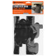 Protec Trumpet 6-Point Leather Valve Guard L226SP Защитная накладка на помпы трубы с 6-ти точечной защитой, натуральная кожа, чёрный 