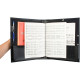 ProTec Deluxe Choral Folder with Elastic String Dividers & Adjustable Hand Strap FSA1E Хоровая папка для нот с держателям для руки 