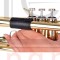 ProTec Trumpet Padded Leather Finger Saver L225  Кожаная накладка для защиты мундштучной трубки трубы