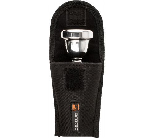 Protec A204 LARGE BRASS MOUTHPIECE POUCH NYLON/HOOK & LOOP CLOSURE Полужесткий чехол для мундштука тромбона из нейлона на липучке