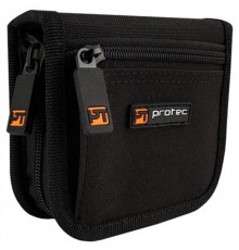 Protec A222ZIP LARGE BRASS 2 PIECE POUCH WITH ZIPPER CLOSURE Полужесткий чехол для 2-х мундштуков тромбона на молнии