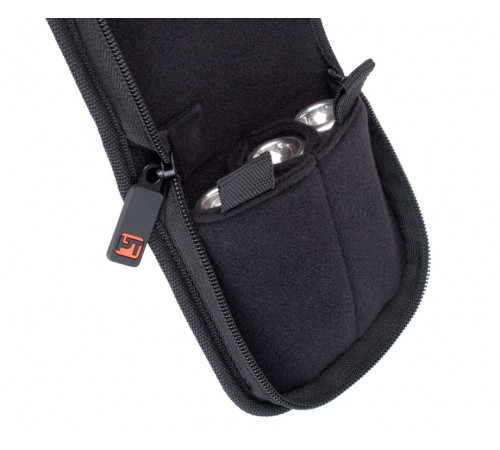 Protec A219ZIP SMALL BRASS 3 PIECE POUCH WITH ZIPPER CLOSURE Полужесткий чехол для 3-х мундштуков трубы на молнии