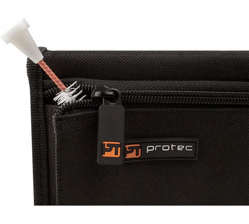 Protec A221ZIP SMALL BRASS 4 PIECE POUCH WITH ZIPPER CLOSURE Полужесткий чехол для 4-х мундштуков трубы на молнии