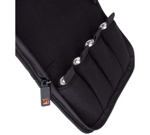 Protec A221ZIP SMALL BRASS 4 PIECE POUCH WITH ZIPPER CLOSURE Полужесткий чехол для 4-х мундштуков трубы на молнии