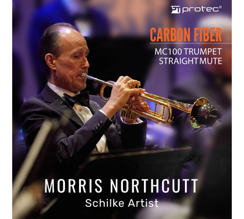 Protec Carbon Fiber Trumpet Straight Mute MC100 Карбоновая сурдина для трубы