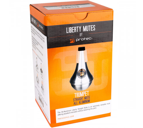 Protec Liberty Mutes Straight Trumpet - Aluminum ML100 Алюминиевая сурдина для трубы